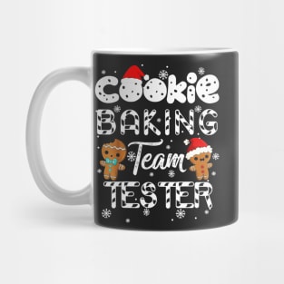 christmas cookie baking team tester Mug